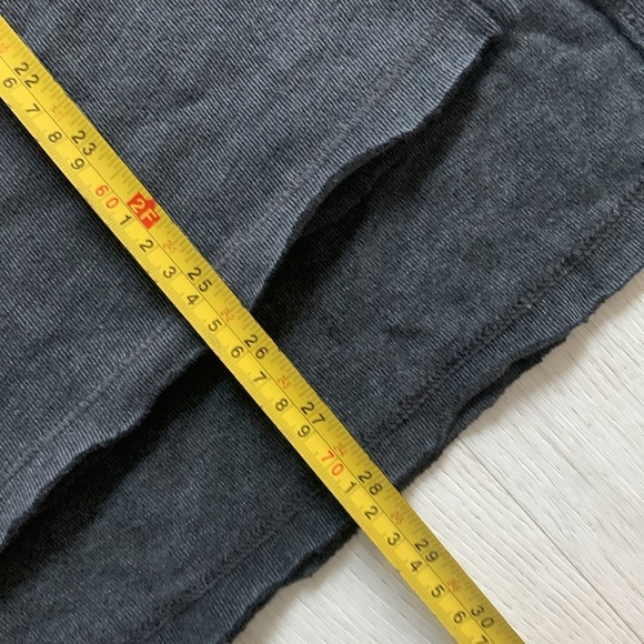 We The Free Washed Out Black Ivory Lace Sleeveless Bulls Eye Graphic Top small - Picture 10 of 10